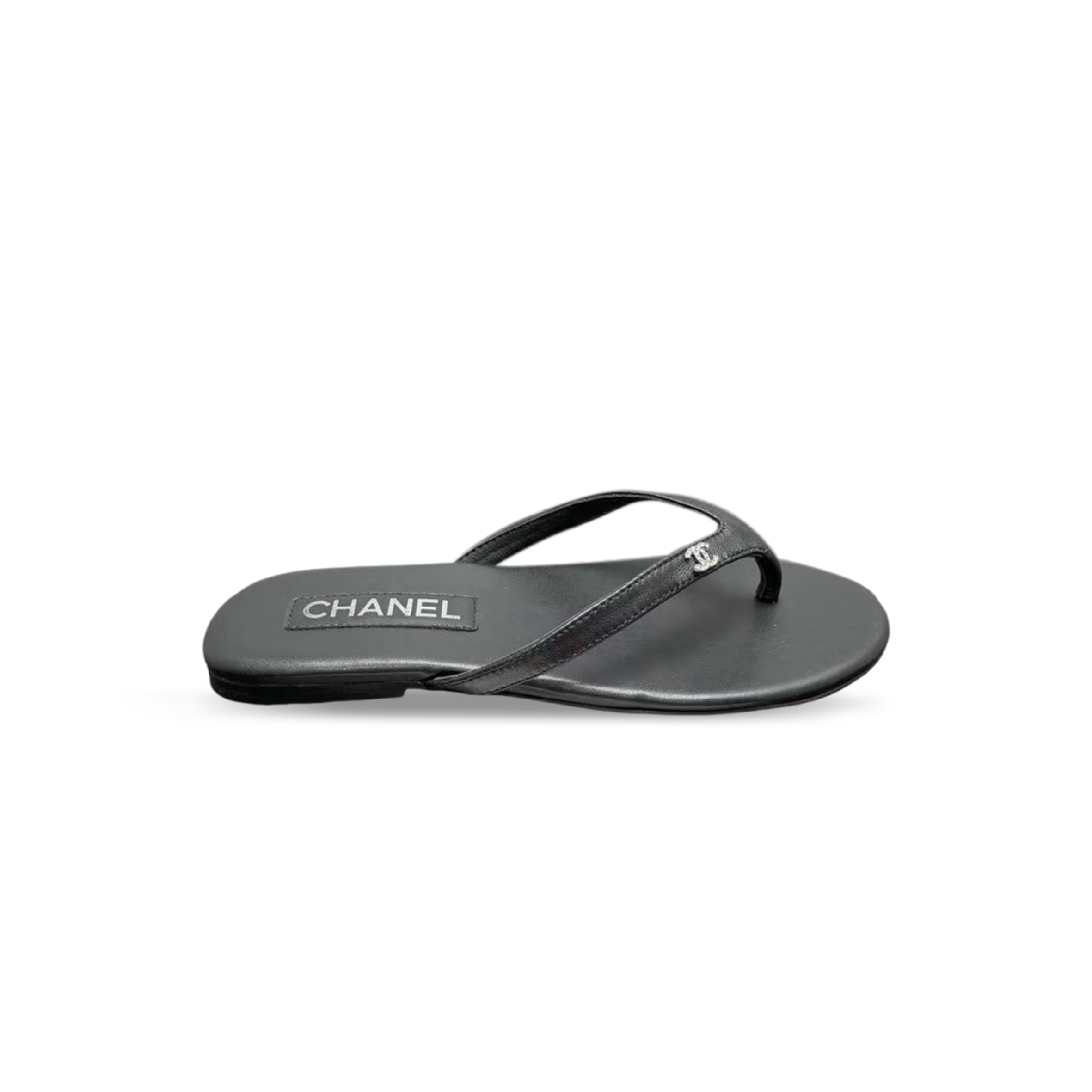CHANEL FLIP FLOPS WOMEN'S BLACK G45716
